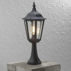 Firenze portstolpe 55 cm - Svart