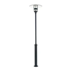 Freja stolpe utendørs 232 cm - Svart