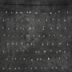 Gardinslynge 1m x 1m - Amber LED - 31V system