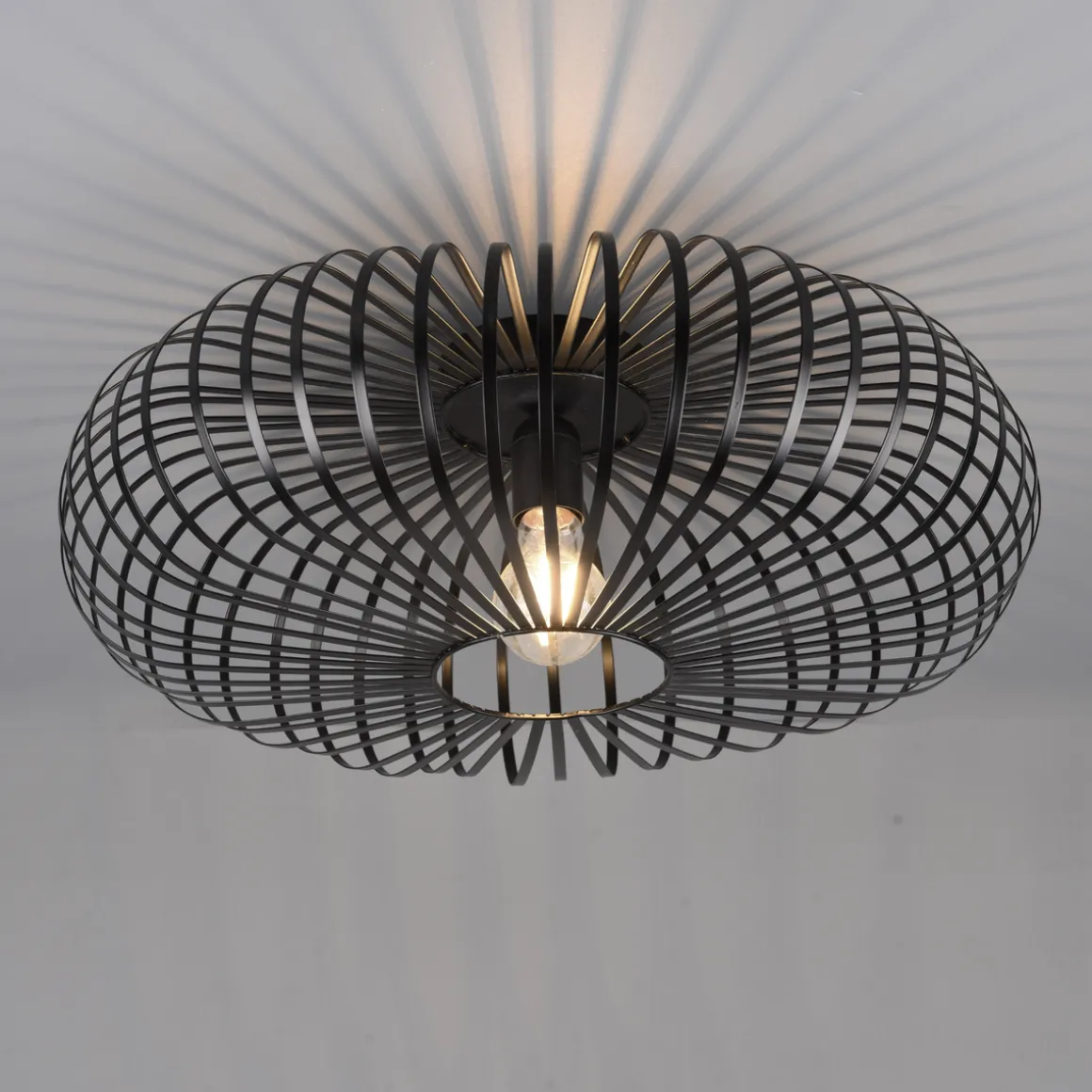 Johann taklampe 50 - Svart