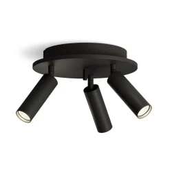 Pipeline rund taklampe 3-lys