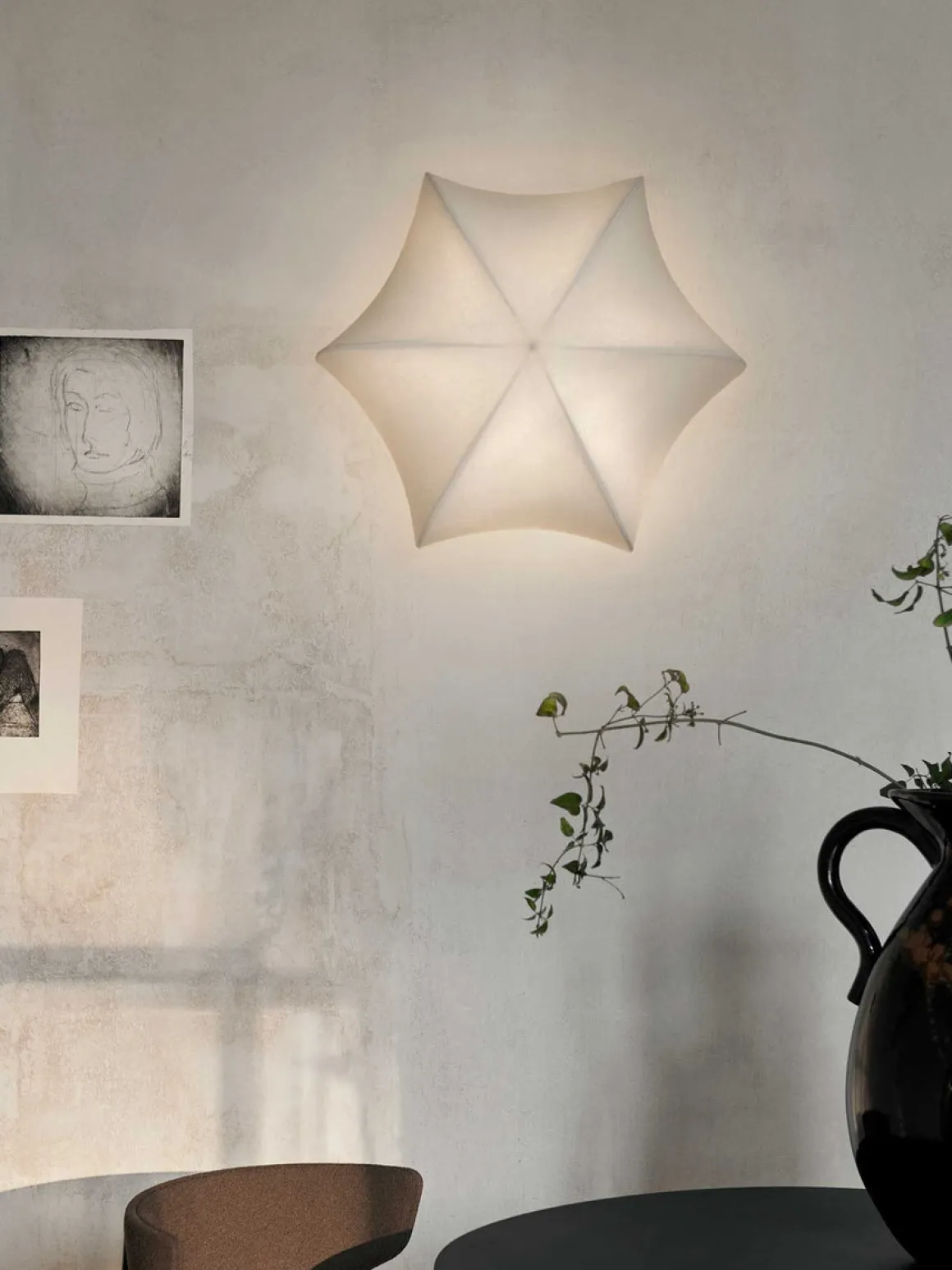 Poem takplafond/vegglampe - Ø36cm