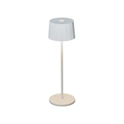 Positano bordlampe oppladbar utendørs IP54 - Hvit