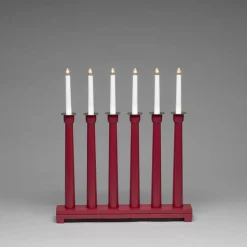 Adventstake 6 armet metall