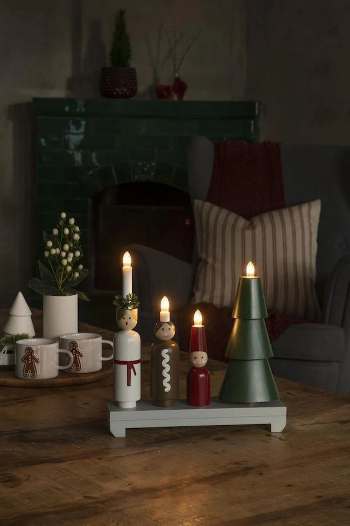 Adventstake Lucia