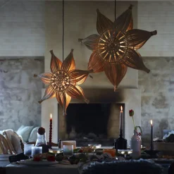 Agnes adventsstjerne 78 cm - Natur
