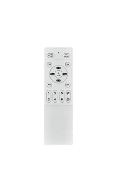 Air taklampe med vifte 25W 2700-6500 Kelvin