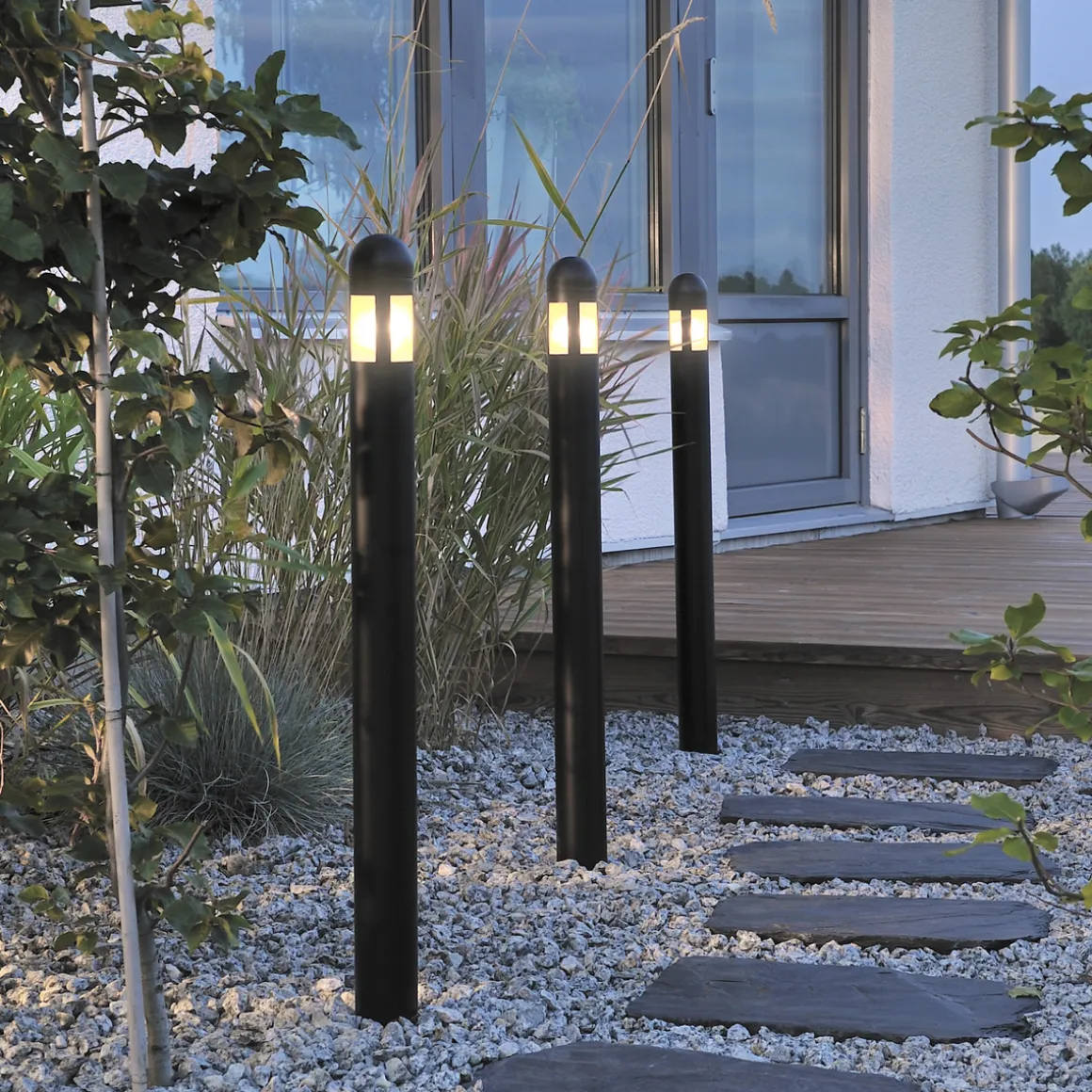 Amalfi Deco set spyd - Svart