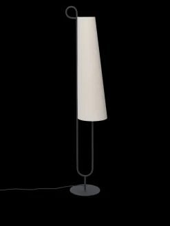 Ancora gulvlampe - Svart/Natural