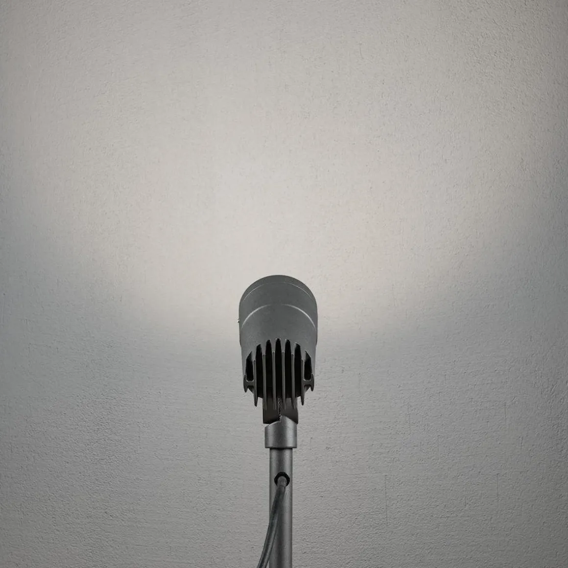 Andria uplight spyd high power 9W IP54 - Antrasitt grå
