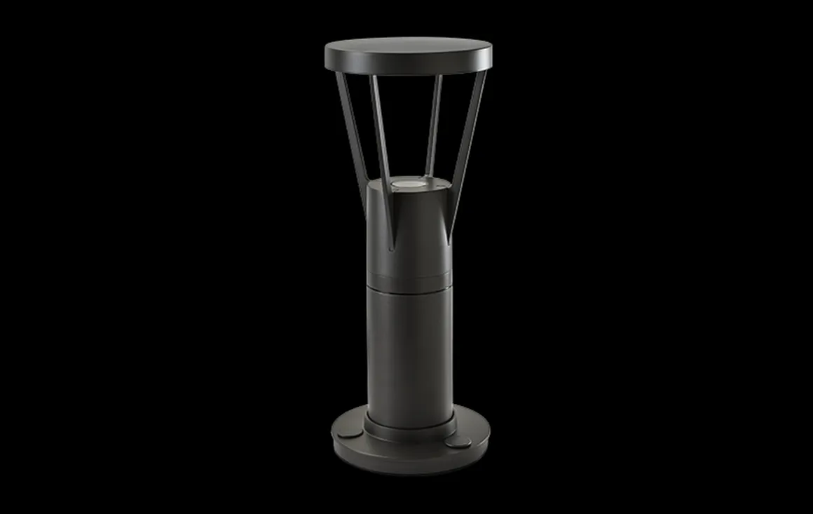 Arco Air utendørs pullert 40 cm 6W Dimbar - Grafitt