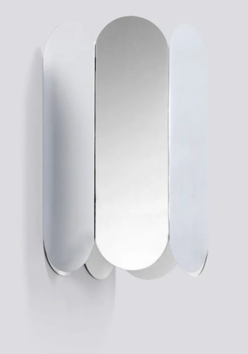 Arcs vegglampe uten ledning - krom