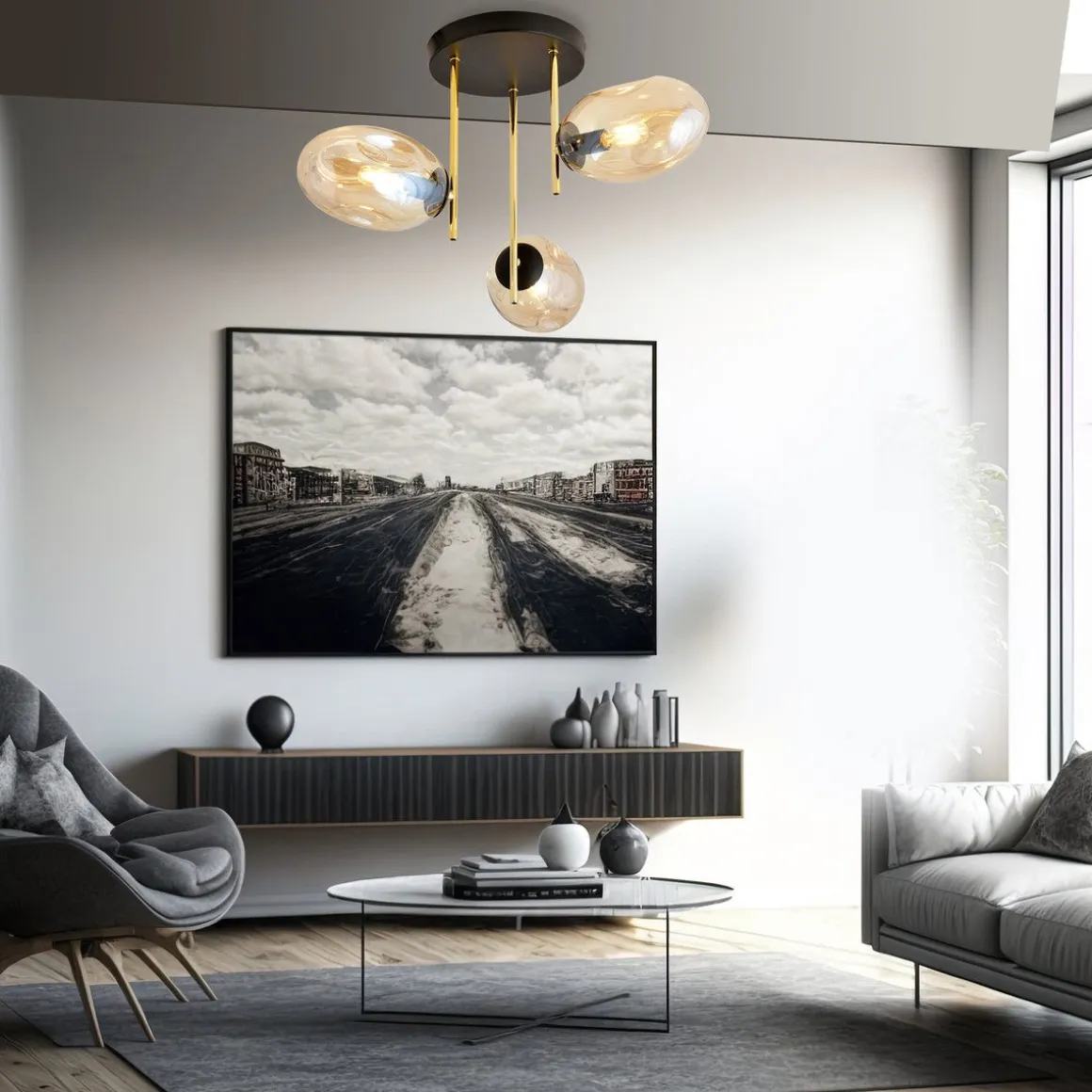 Argo taklampe 3-lys