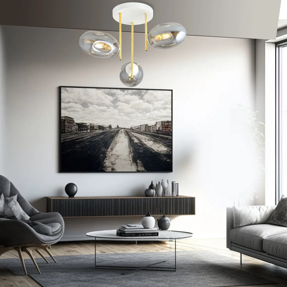 Argo taklampe 3-lys