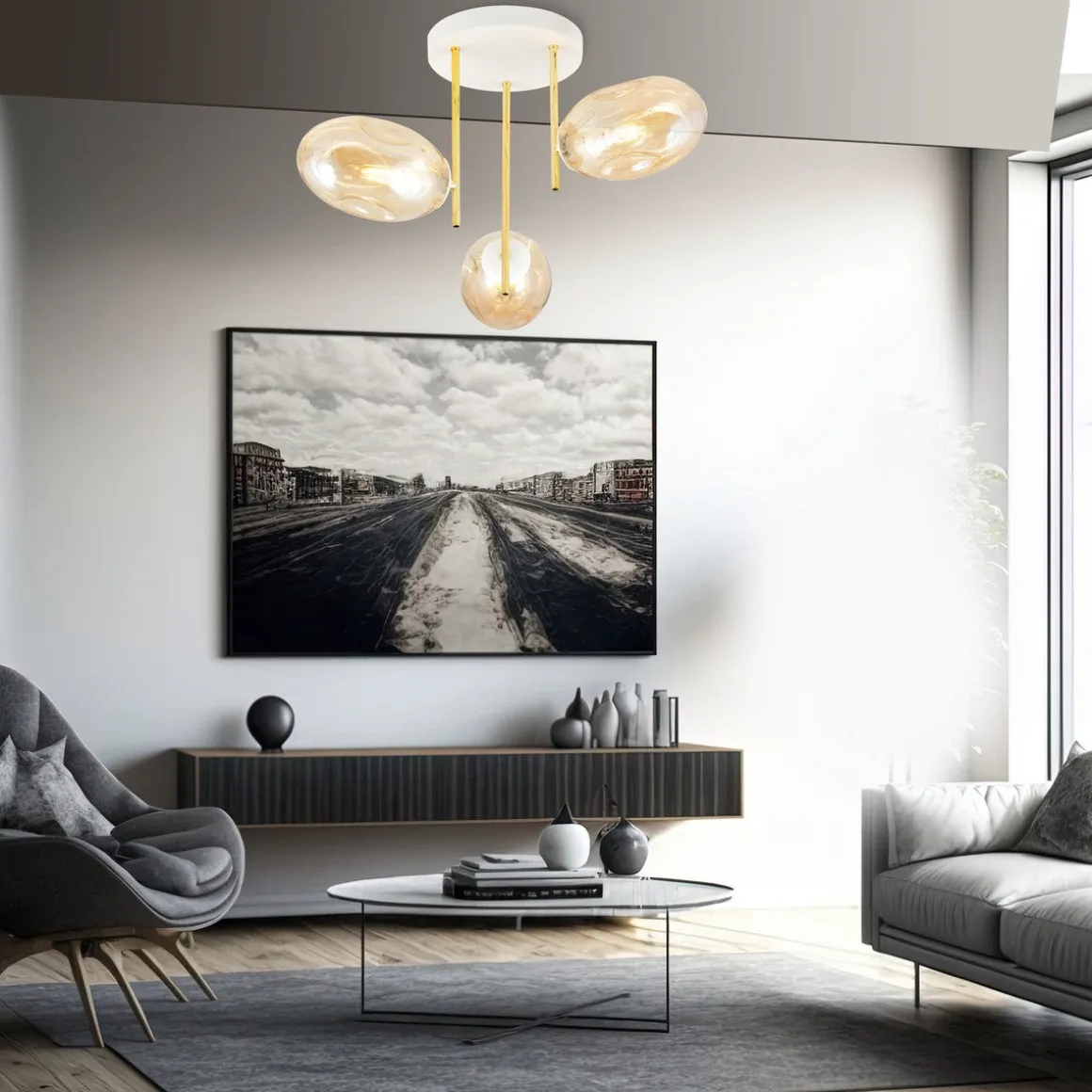 Argo taklampe 3-lys