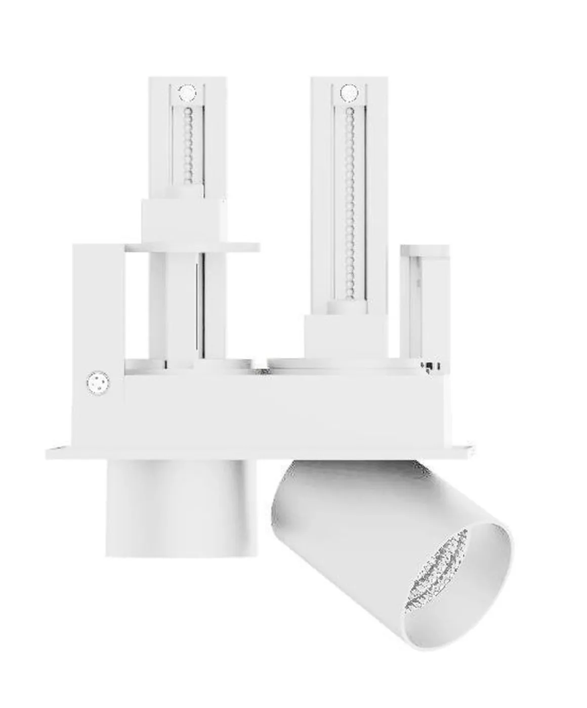 Aria mini flex K2 downlight justerbar 2x5W 30000K RA90 Dimbar - Hvit