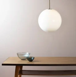 Arkivlampe 4014 - 50 cm - Hvit - Messing