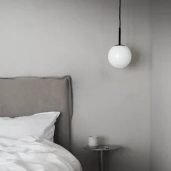 Arkivlampe 4014 25 cm - Hvit - Sort