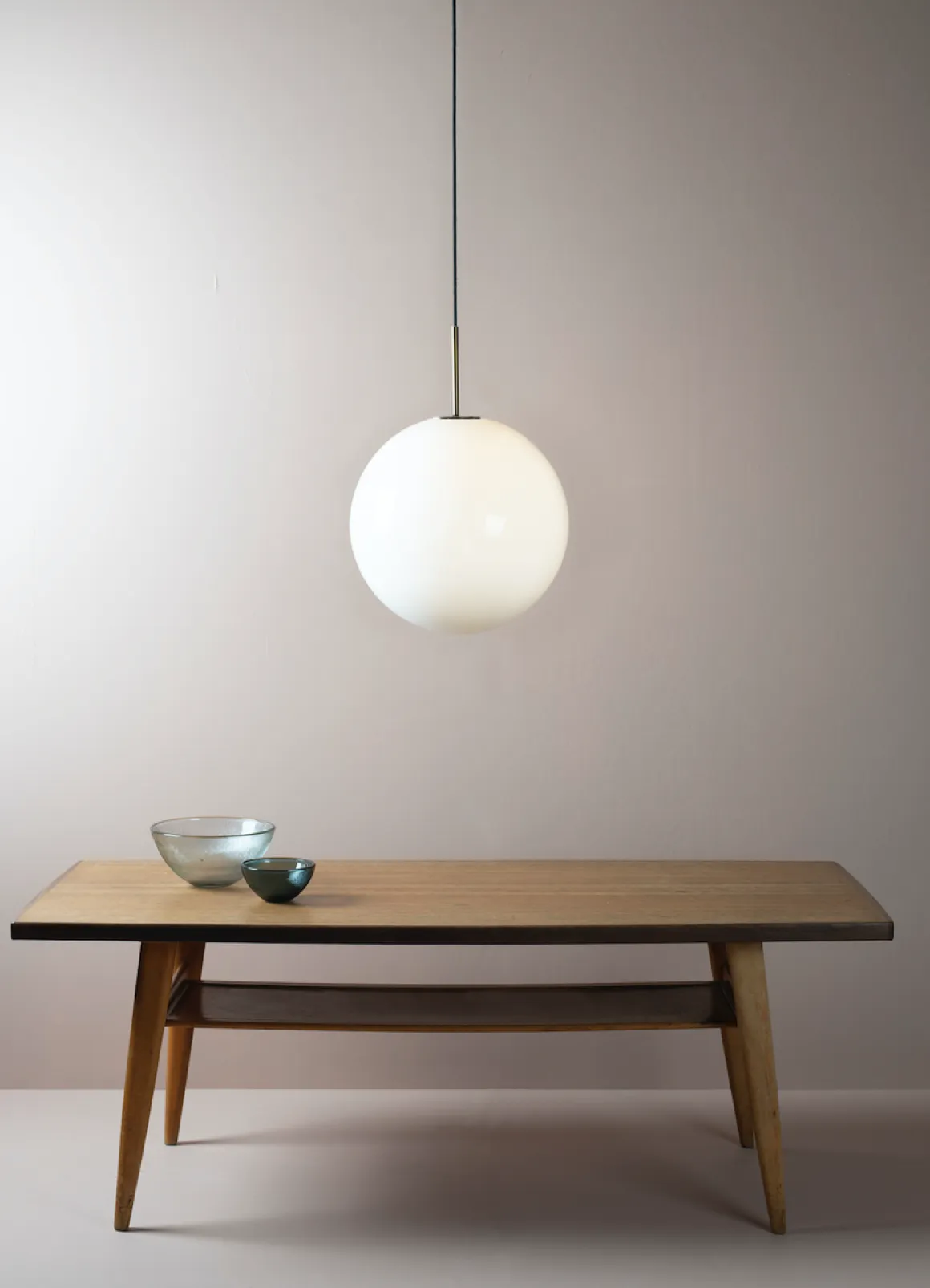 Arkivlampe 4014 30 cm - Hvit - Sort