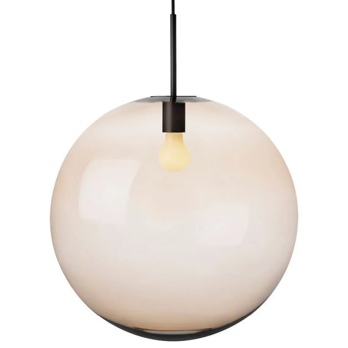 Arkivlampe 4014 50 cm - Kakao - Sort