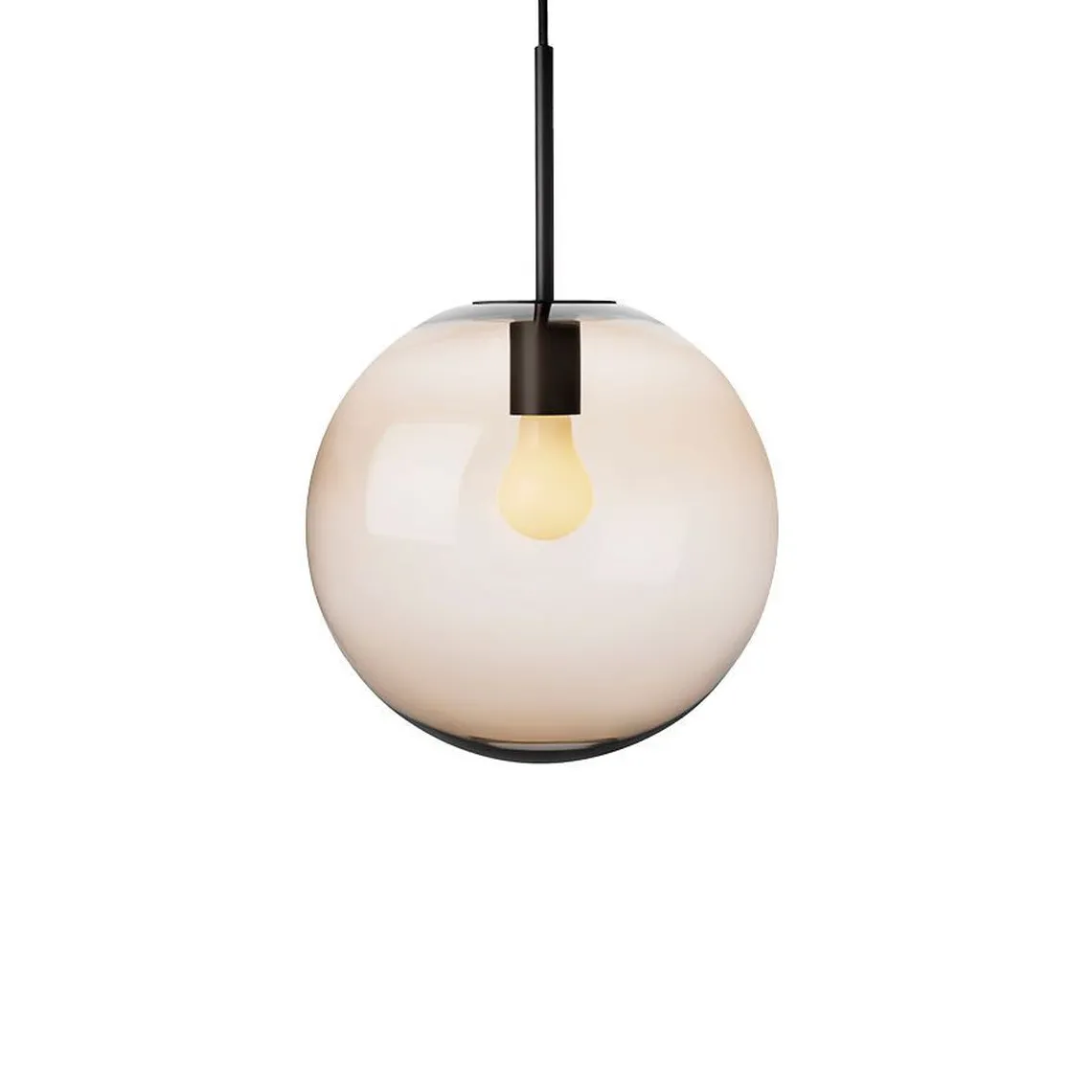 Arkivlampe 4014 30 cm - Kakao - Sort