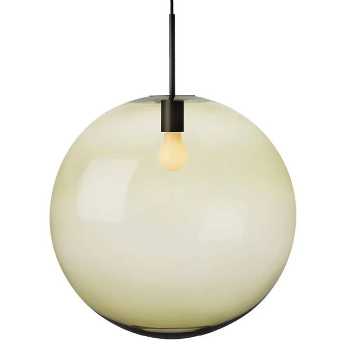 Arkivlampe 4014 50 cm - Oliven - Sort
