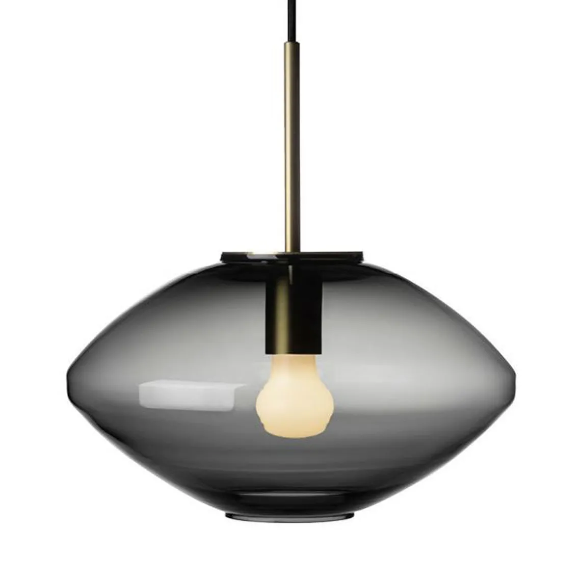 Arkivlampe 4280 - Grå - Matt Messing