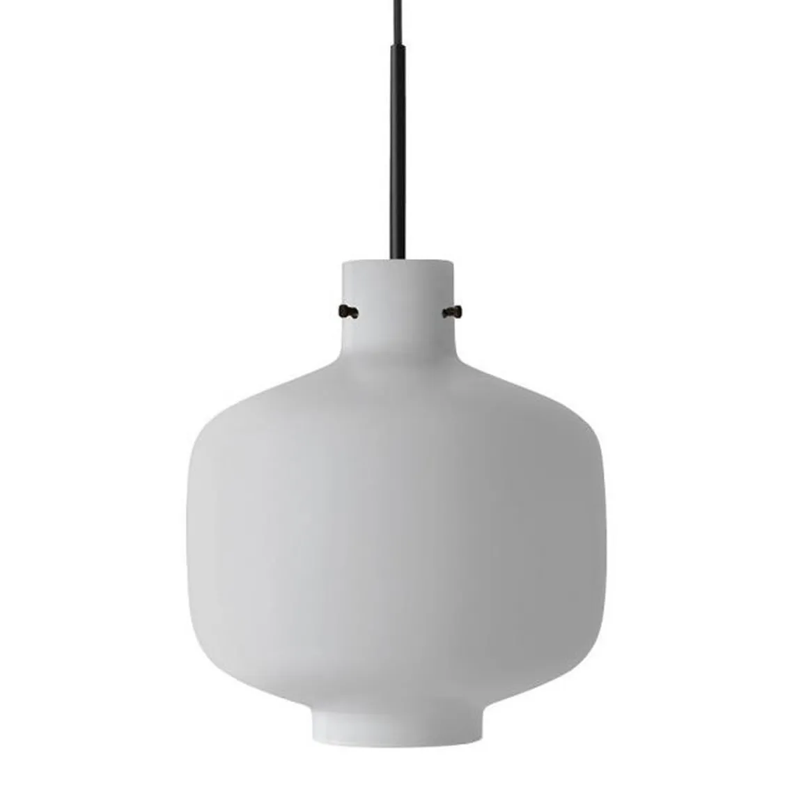 Arkivlampe 4180 - Large - Hvit Matt - Matt Sort