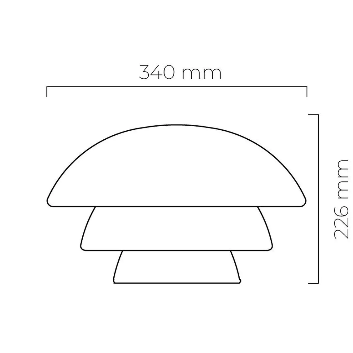 Arkivlampe 4006 Large - Hvit - Stål