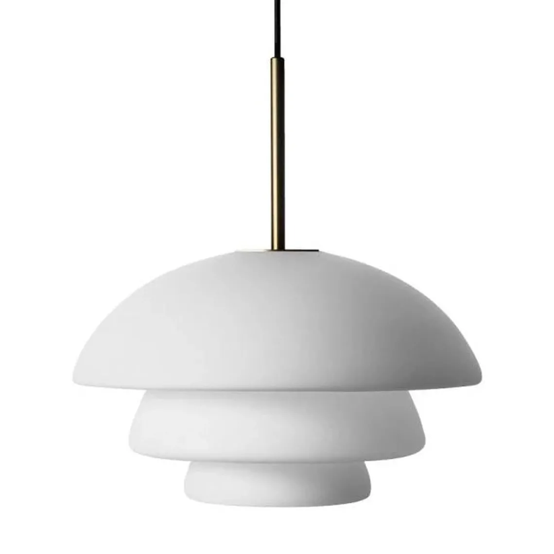Arkivlampe 4006 Large - Matt Hvit - Messing