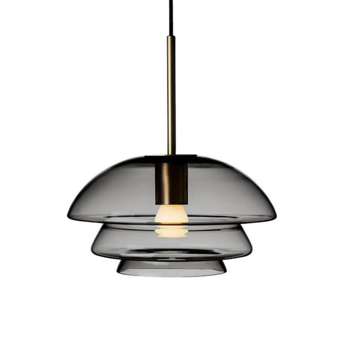 Arkivlampe 4006 Small - Grå - Matt Messing