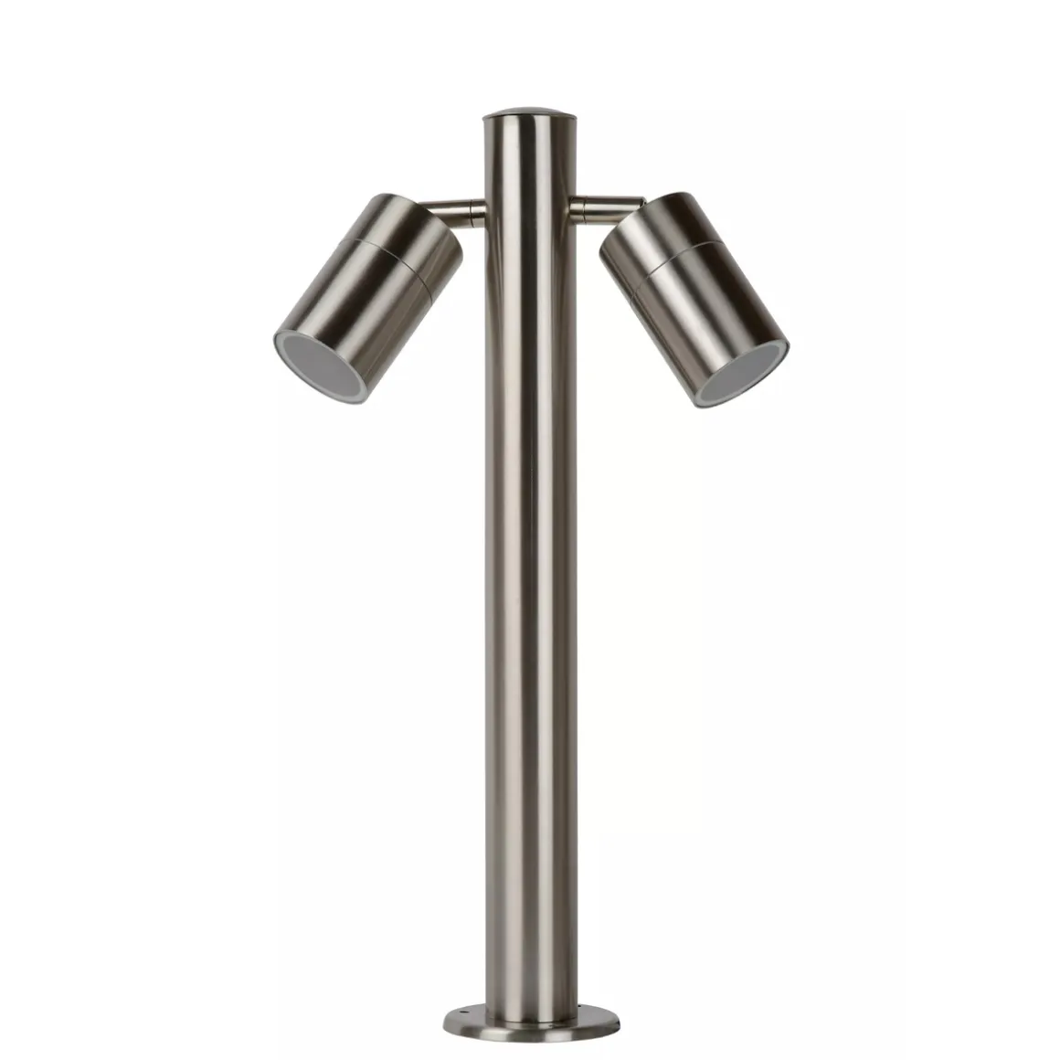 Arne pullert utendørs 2 arm IP44 GU10 50 cm - Satin Krom