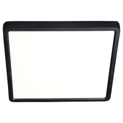 Astor taklampe 30x30 cm 2800K 24W 3-step dim - Svart