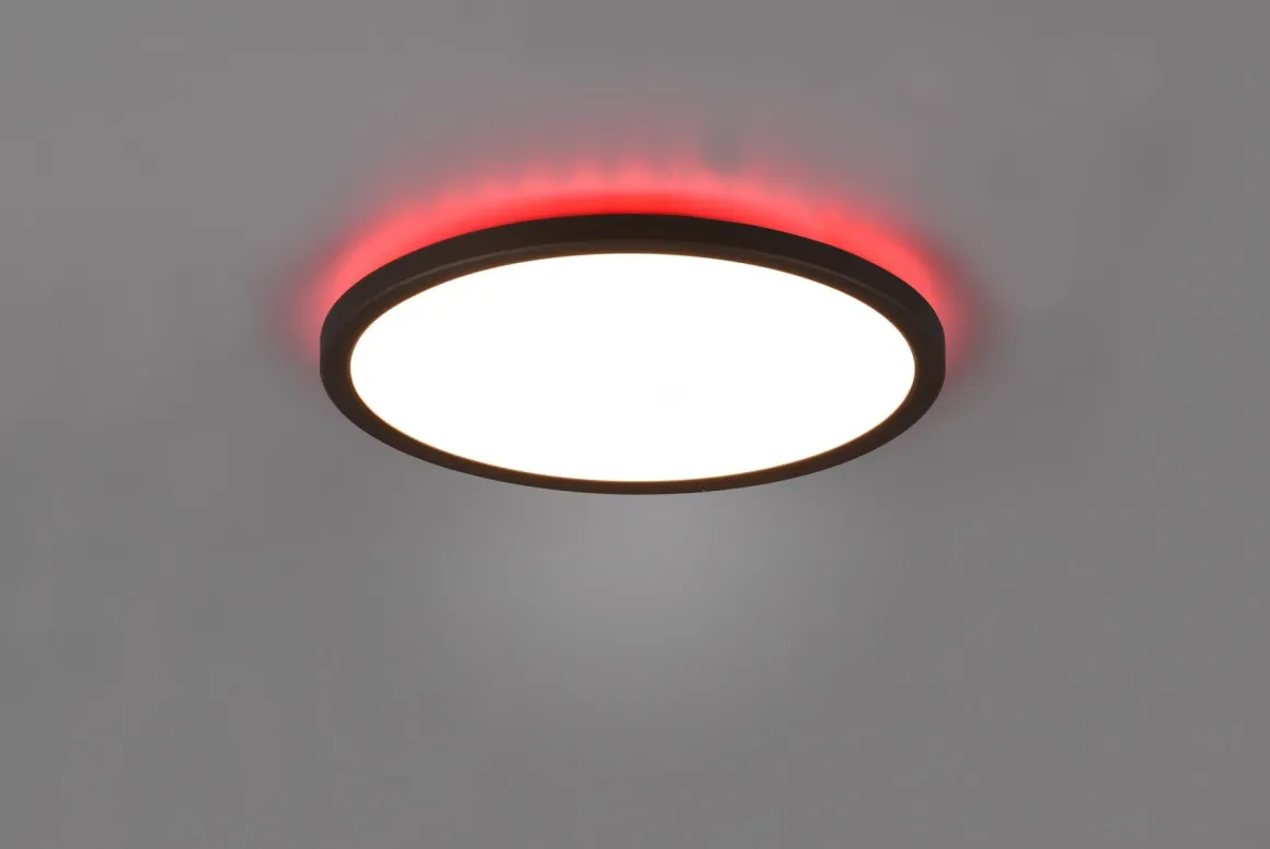 Aureo taklampe 29 cm 18W 3000-6500K RGB - m/fjernkontroll