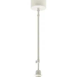 Bacup takkopp justerbar arm 30-60 cm - Hvit