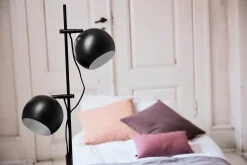 Ball dobbel gulvlampe