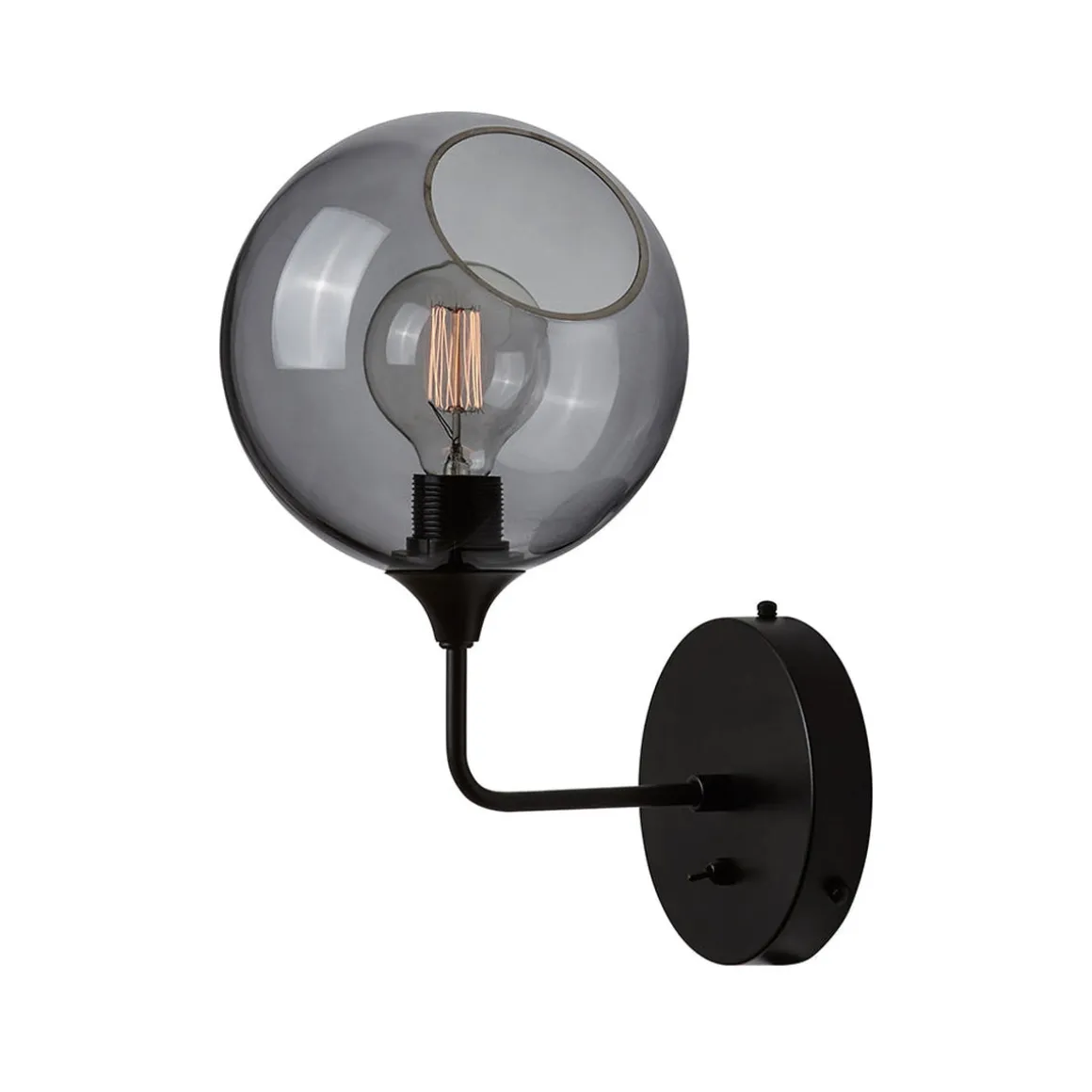 Ballroom Vegglampe 37 cm - Grå