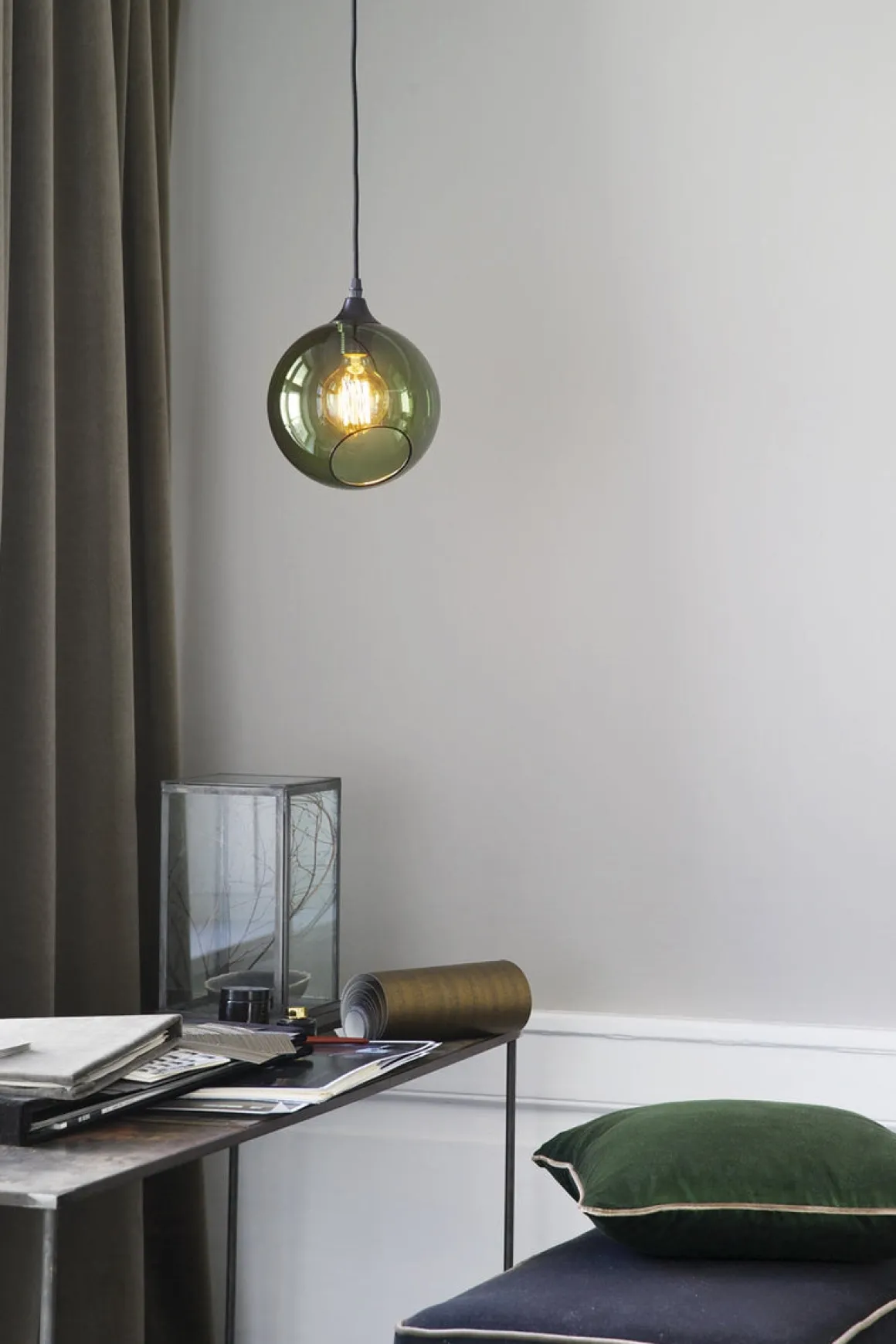Ballroom XL taklampe - Grønn
