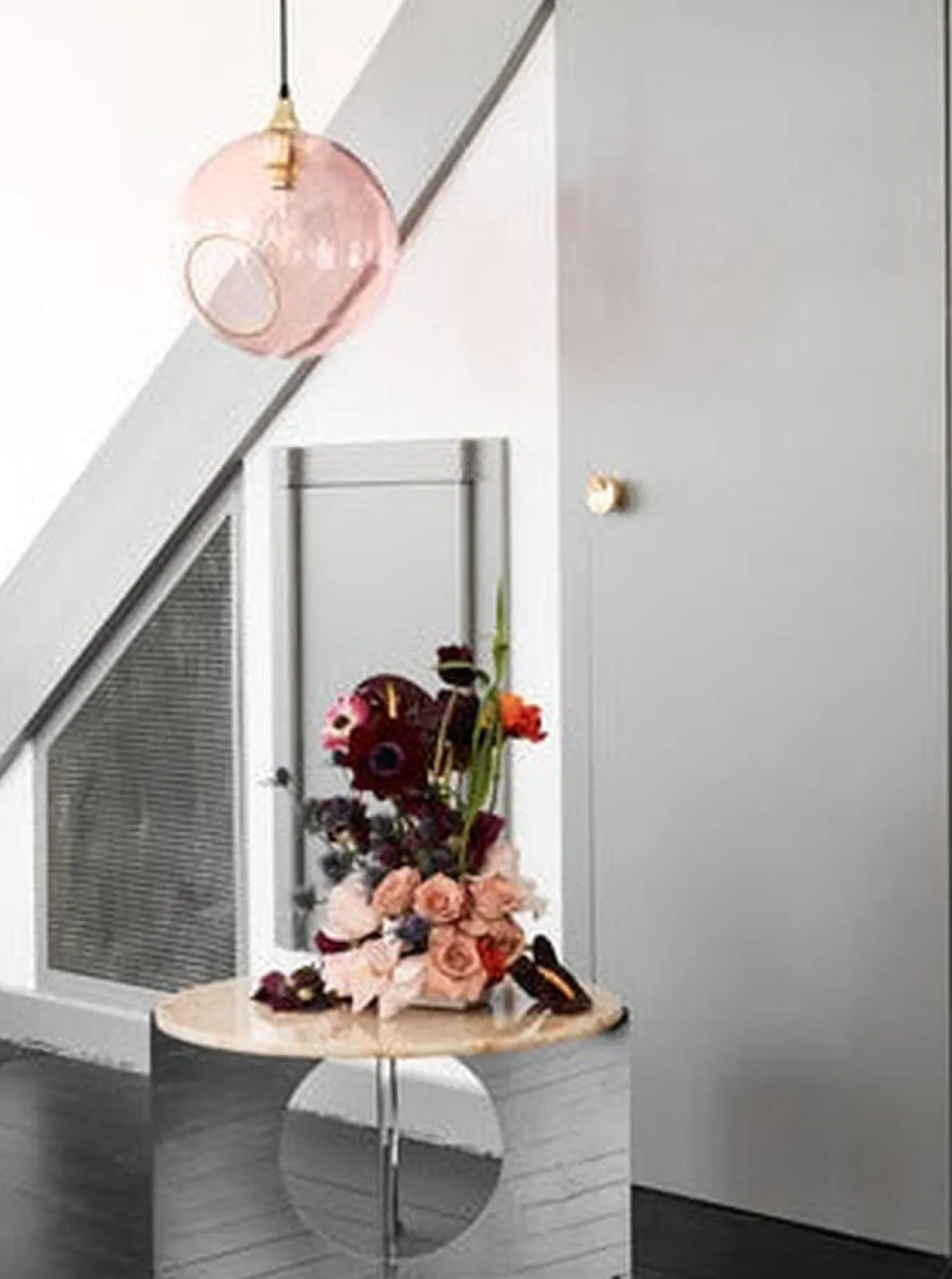 Ballroom XL taklampe - Rosa