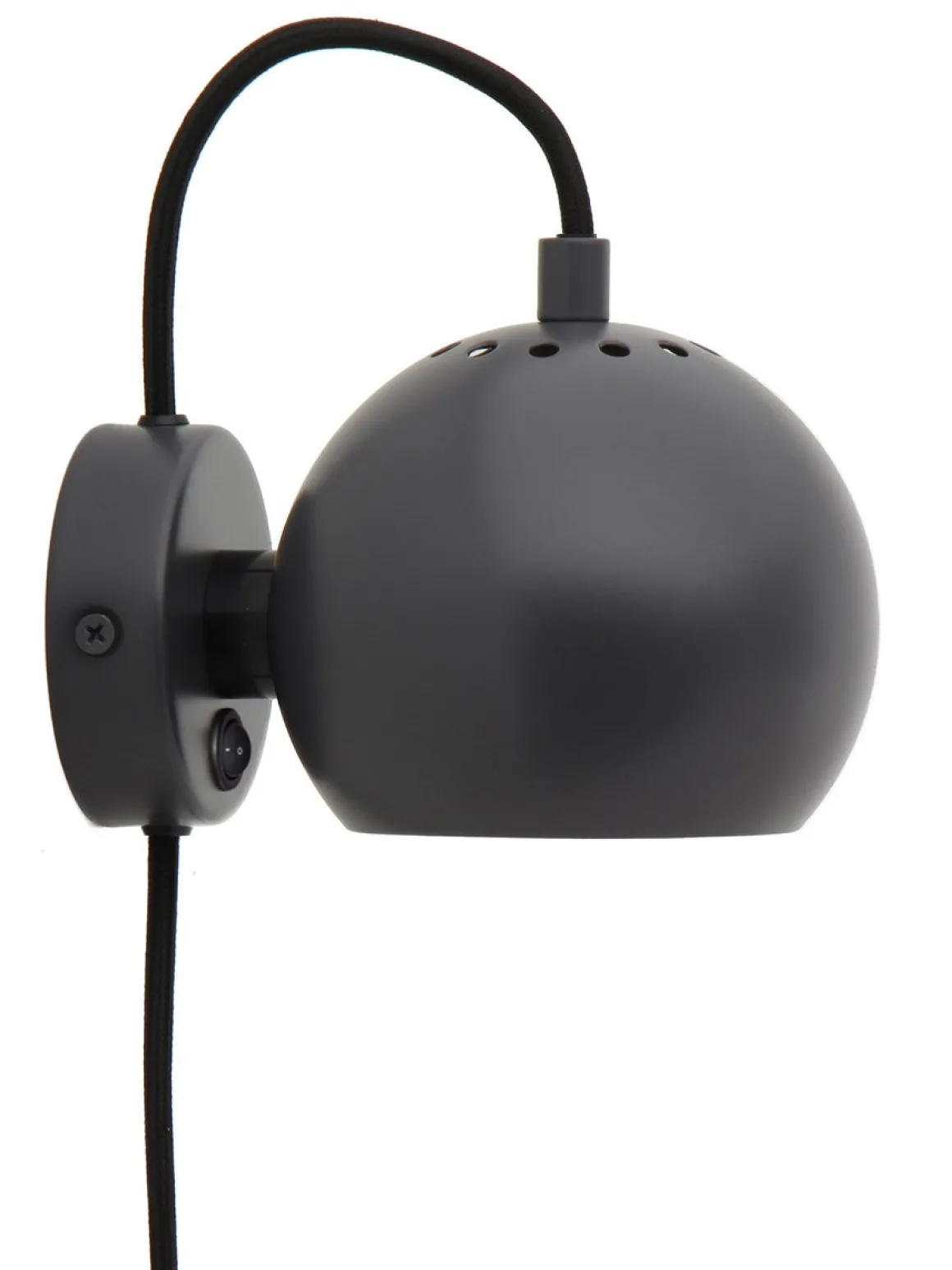 Ball vegglampe Ø12 cm