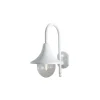 Bari vegglampe ned - Hvit