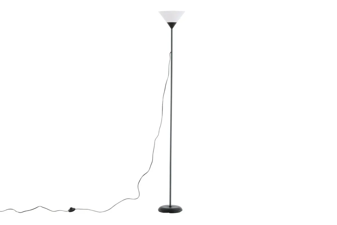 Batang gulvlampe 178 cm - Aqua/Hvit