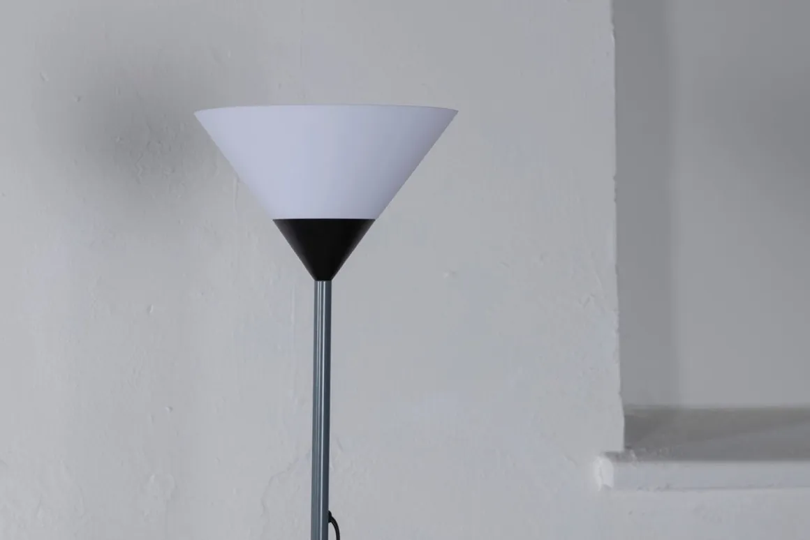 Batang gulvlampe 178 cm - Aqua/Hvit