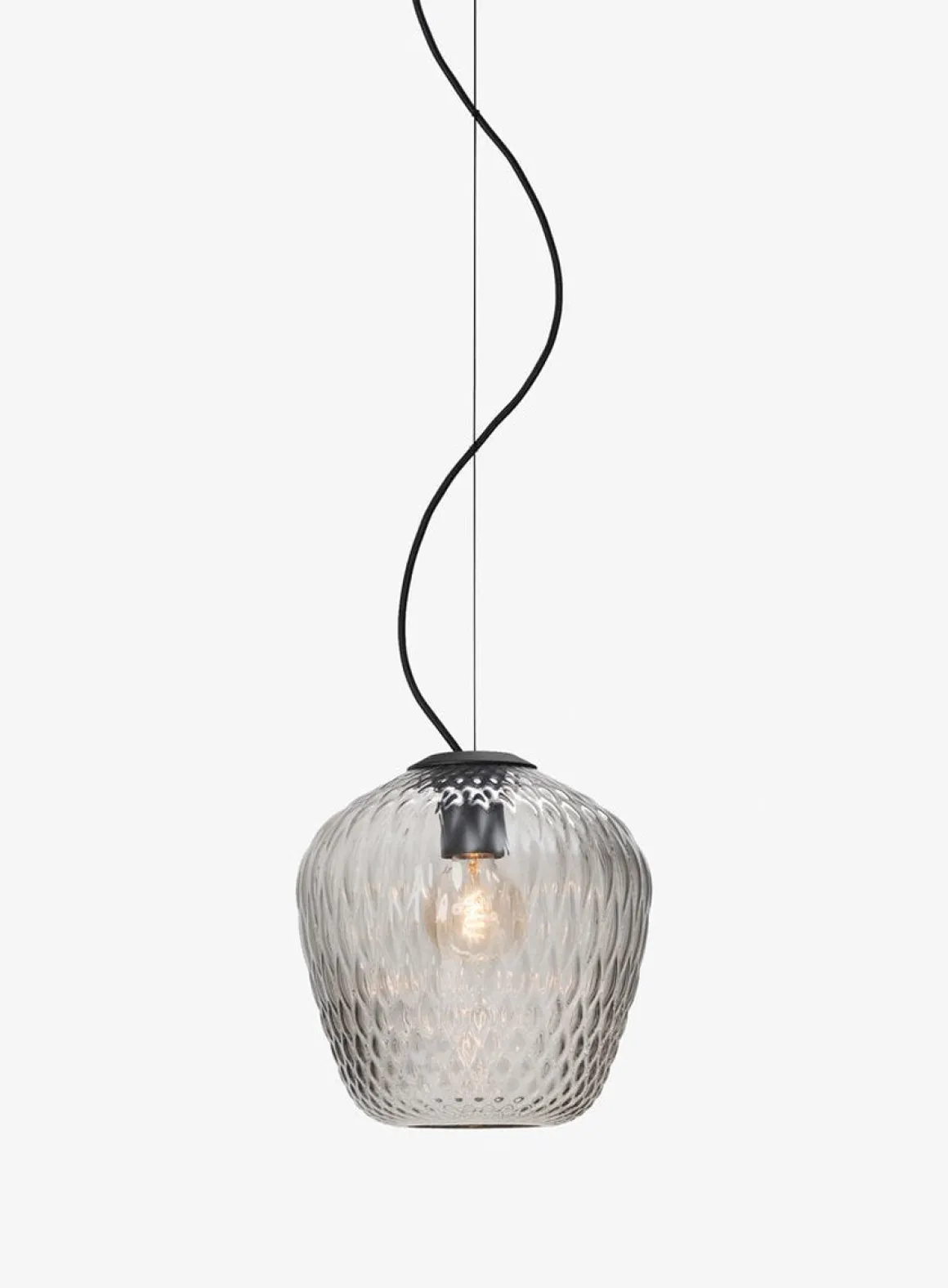 Blown Lamp SW3 Large - sølv