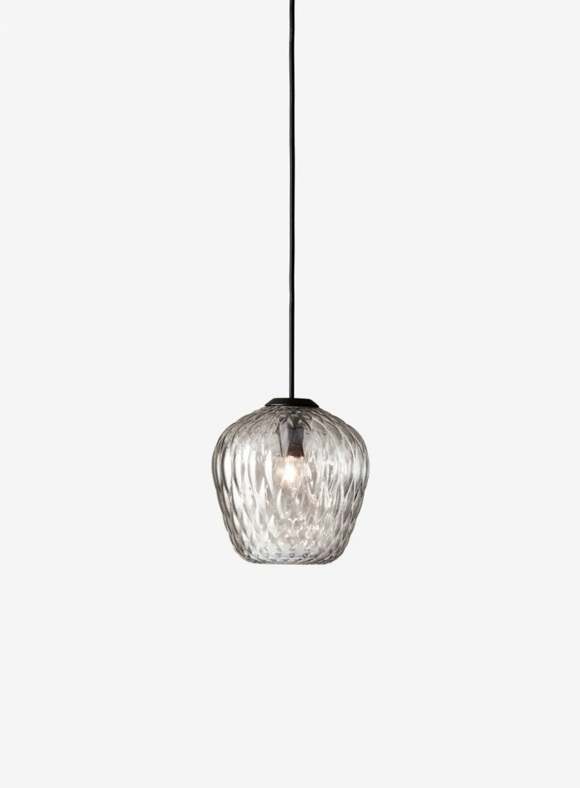 Blown Lamp SW4 Small - sølv
