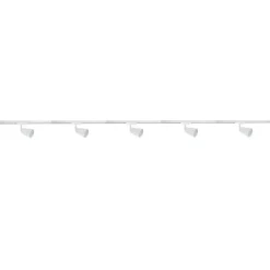 Bocca spotskinne 5 spotter 2 meter - Pure white