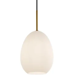 Bodø takpendel 20 cm - Opal hvit