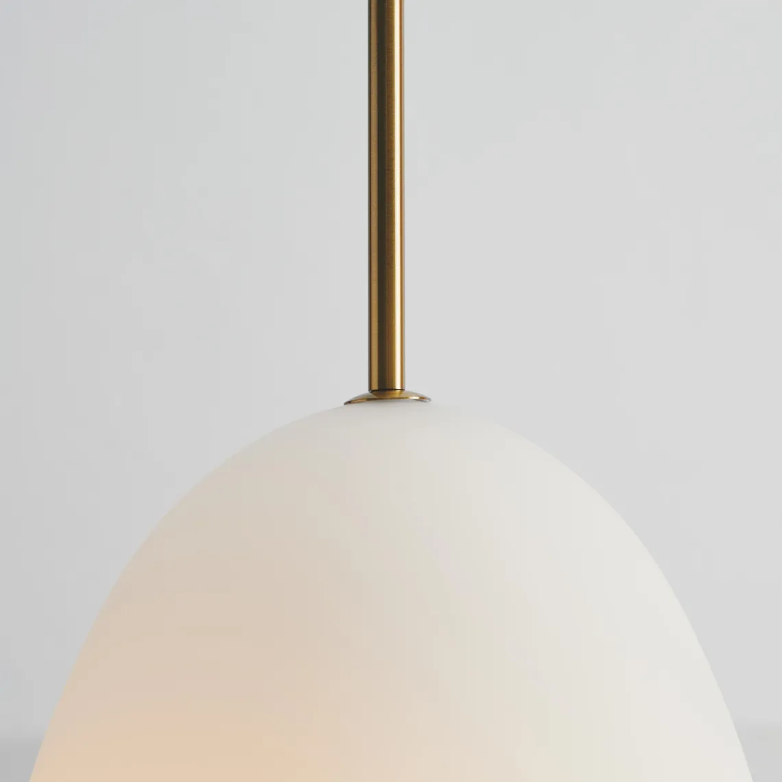 Bodø takpendel 20 cm - Opal hvit