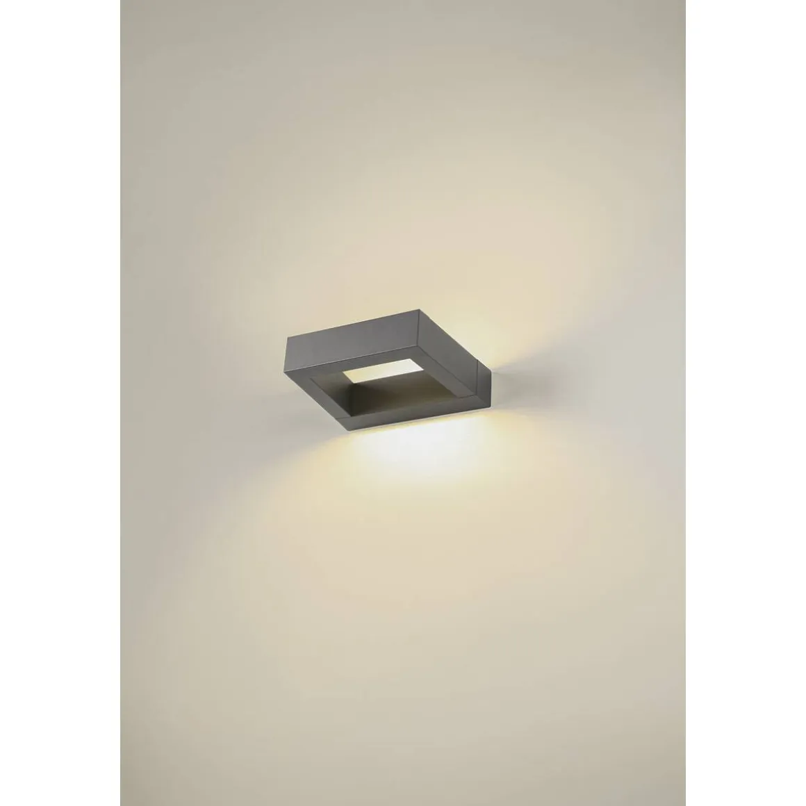 Bookat vegglampe utendørs 15W 3000/4000 Kelvin IP65