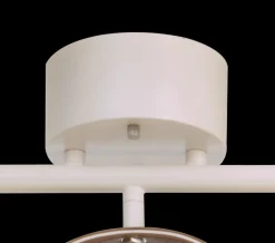 Bow taklampe - Hvit/Brun